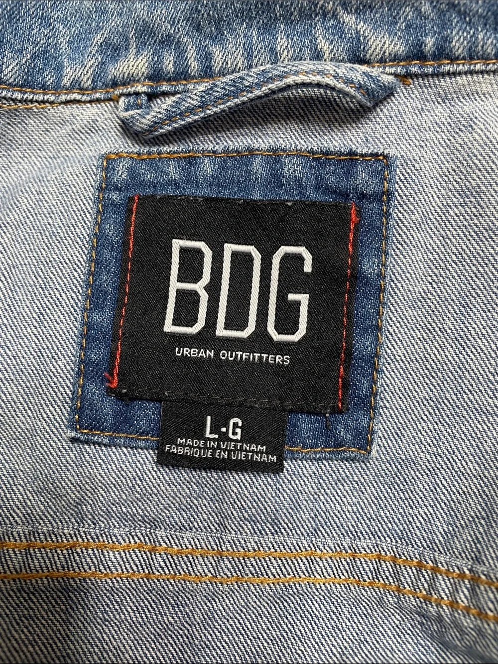 BDG Men's Denim Trucker Jacket (L)